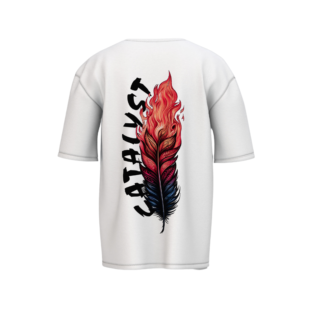Catalyst printed oversized t-shirt