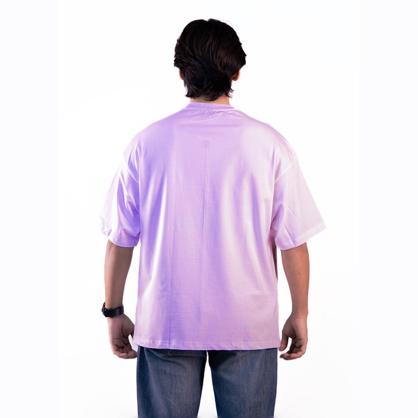 Lavender haze oversized t-shirt for everyday use with bold style.